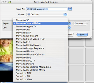 mpeg steam clip mac format for imovie